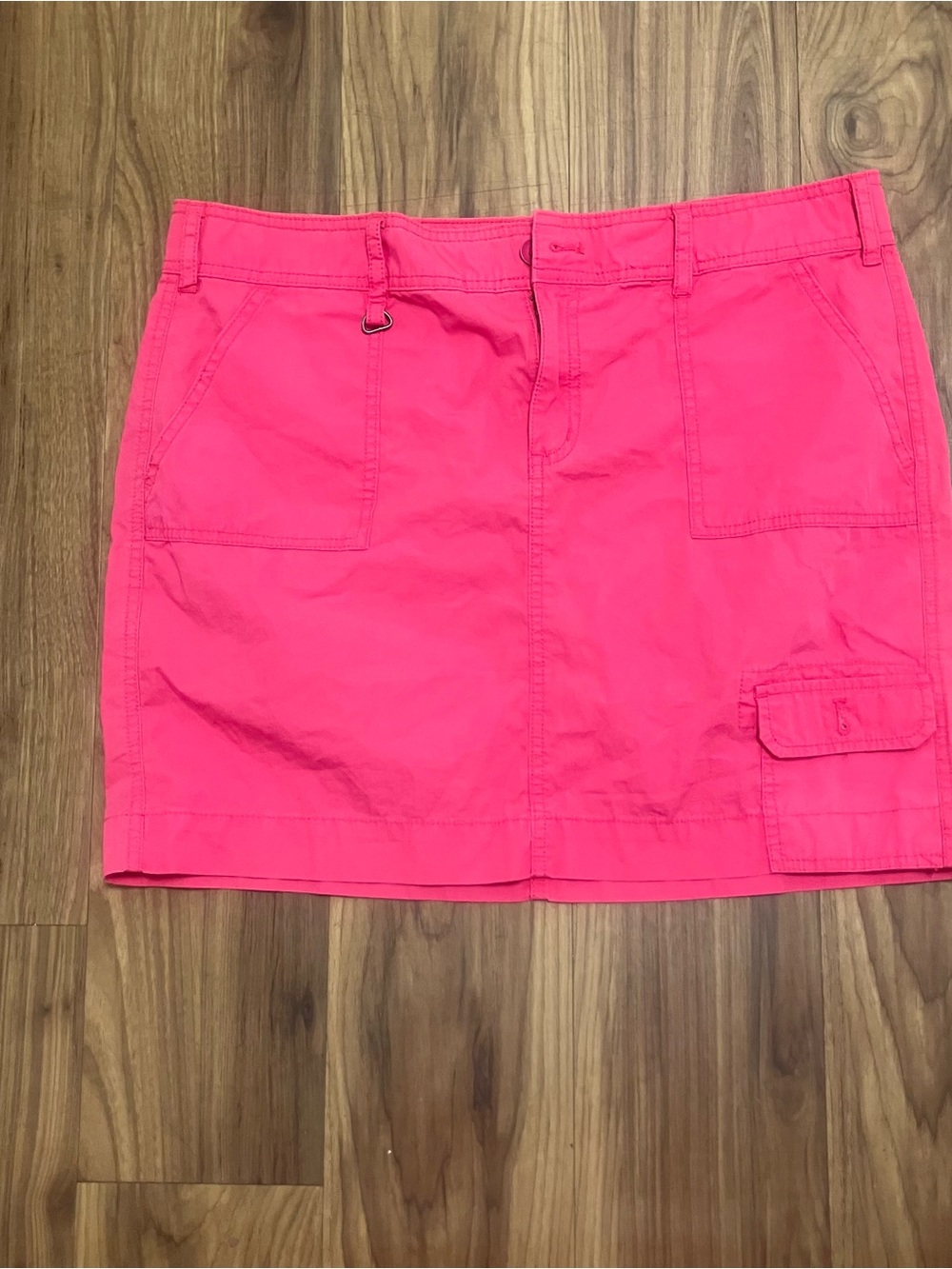 G.H. Bass & Co. Hot Pink Cargo Mini Skirt